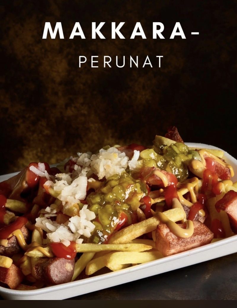 JJ Burgers Makkaraperunat